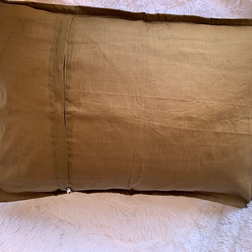 Patchwork Embroidered Decorative Pillow Cover - Picture 5 of 6